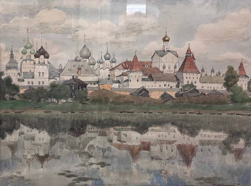 Ростов Великий в озеро глядит