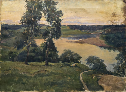 Пейзаж с рекой