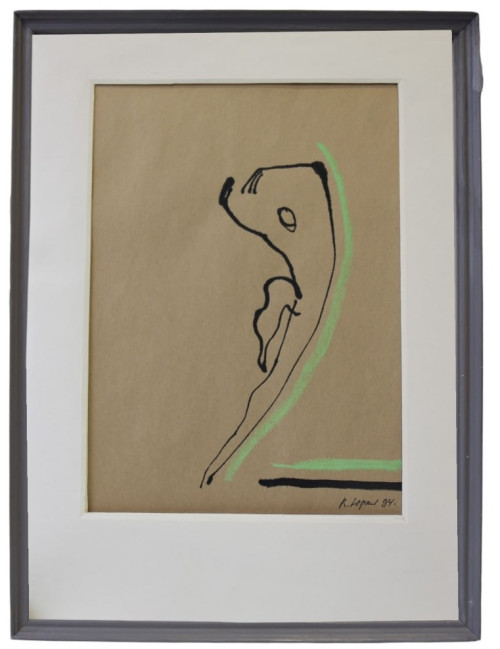 4 рисунка из серии «Балет»