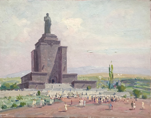 Монумент Сталина в Ереване 