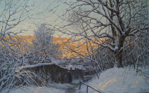 Вечер в Пензе. Тропа здоровья