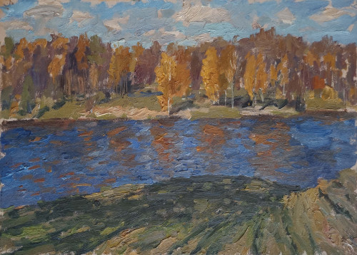 Пейзаж (У реки)