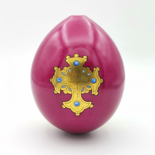 Пасхальное яйцо с изображением святого великомученика Георгия Победоносца