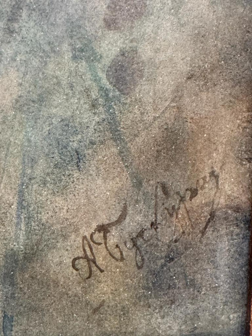 Девушка с маками