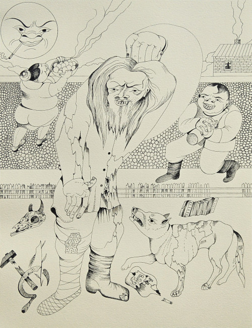 Смотрины. Иллюстрация к стихам и песням В.С.Высоцкого