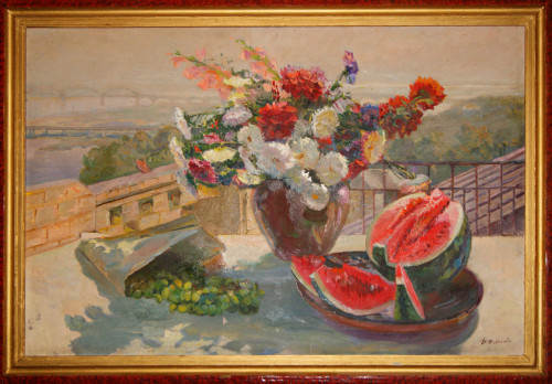 Натюрморт с арбузом