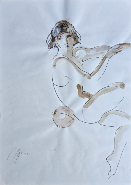 Девушка в купальнике 