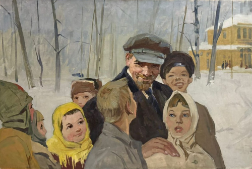 Ленин с детьми