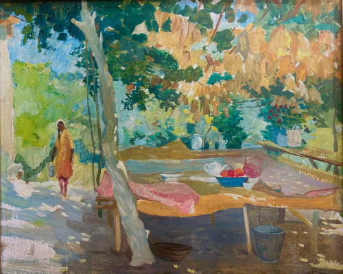 Самарканд. Виноградники