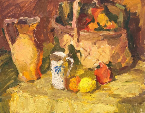 Натюрморт с корзиной