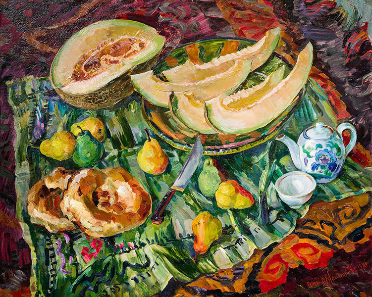 Аукцион 08.04.26 – 15.04.26  Мельников Е.П. «Натюрморт»